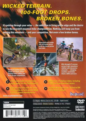 Downhill Domination box cover back